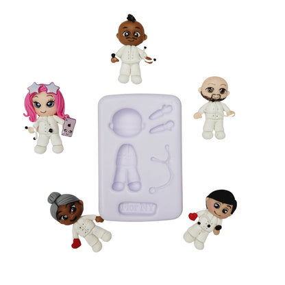 F#28 Front Line Heroes Silicone Mold