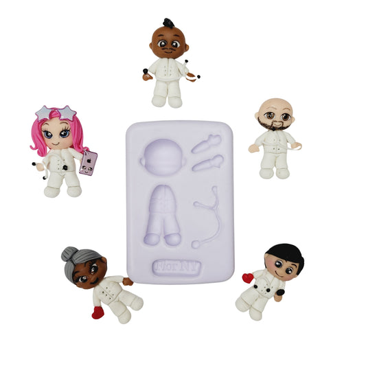 F#28 Front Line Heroes Silicone Mold