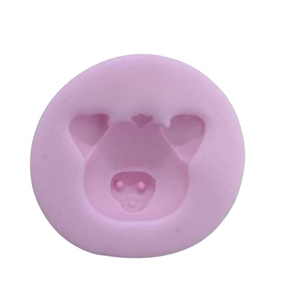 F#119 Pig Face Silicone Mold