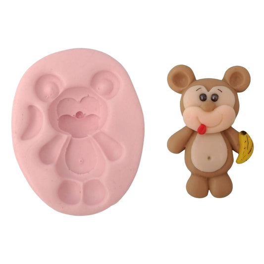 F#73 Little Monkey Silicone Mold