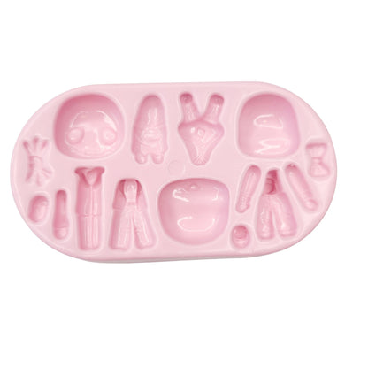 F#64 Halloween Creatures Silicone Mold