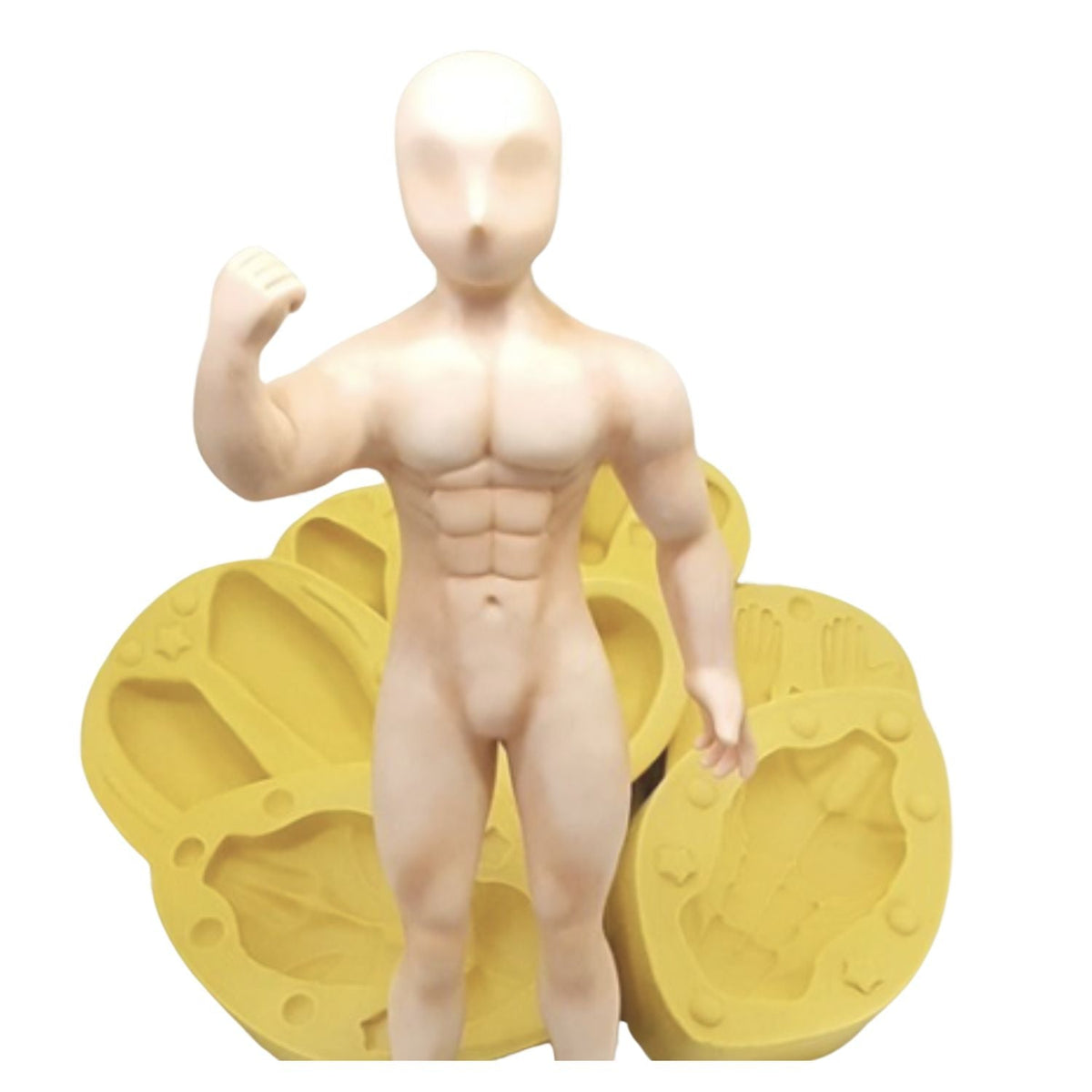 F#44 Anime Hero 360 View Silicone Mold