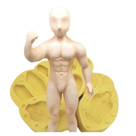 F#44 Anime Hero 360 View Silicone Mold