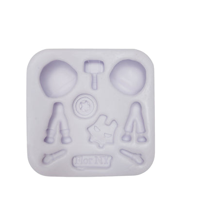 F#26 Super Heroes Silicone Mold