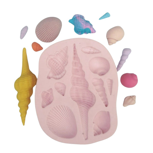 F#104 Seashells #1 Silicone Mold