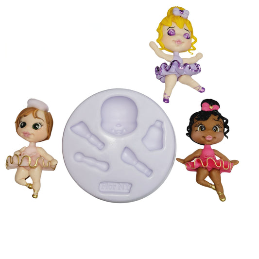 F#40 Creative Girls Silicone Mold