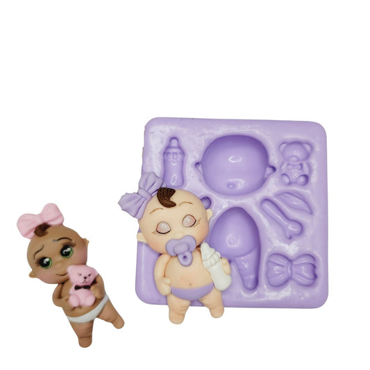 F#43 Baby Creations Silicone mold
