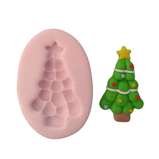 F#100 Christmas Tree Silicone Mold