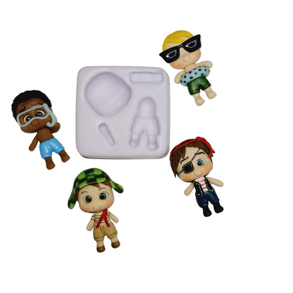 F#39 Adorable  Small Cake Top Silicone Mold