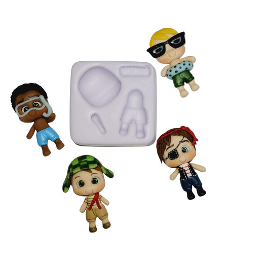 F#39 Adorable  Small Cake Top Silicone Mold
