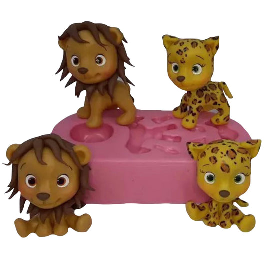 F#49 Animal Cake Toppers Mold
