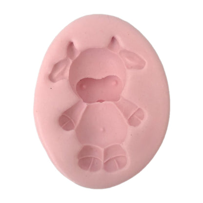 F#87 Little Cow Silicone Mold