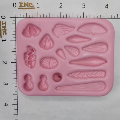 F#126 Doll Hair 2 Silicone Mold